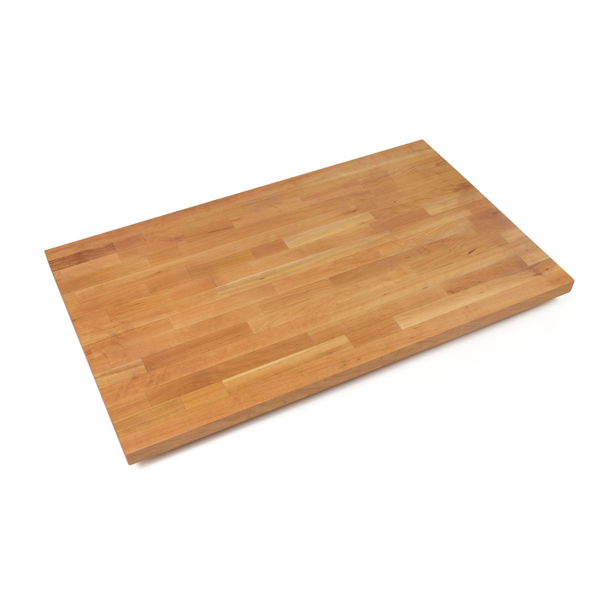 Premium John Boos CHYKCT-BL2425-O Cherry Wood Cutting Board Countertop - 1.5