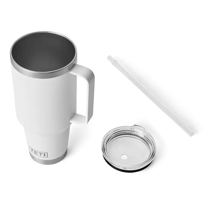 Yeti Rambler 42 oz Stainless Steel Insulated Straw Mug - Keeps Drinks Cold for Hours, Perfect for Outdoor Adventures, Camping, and Travel