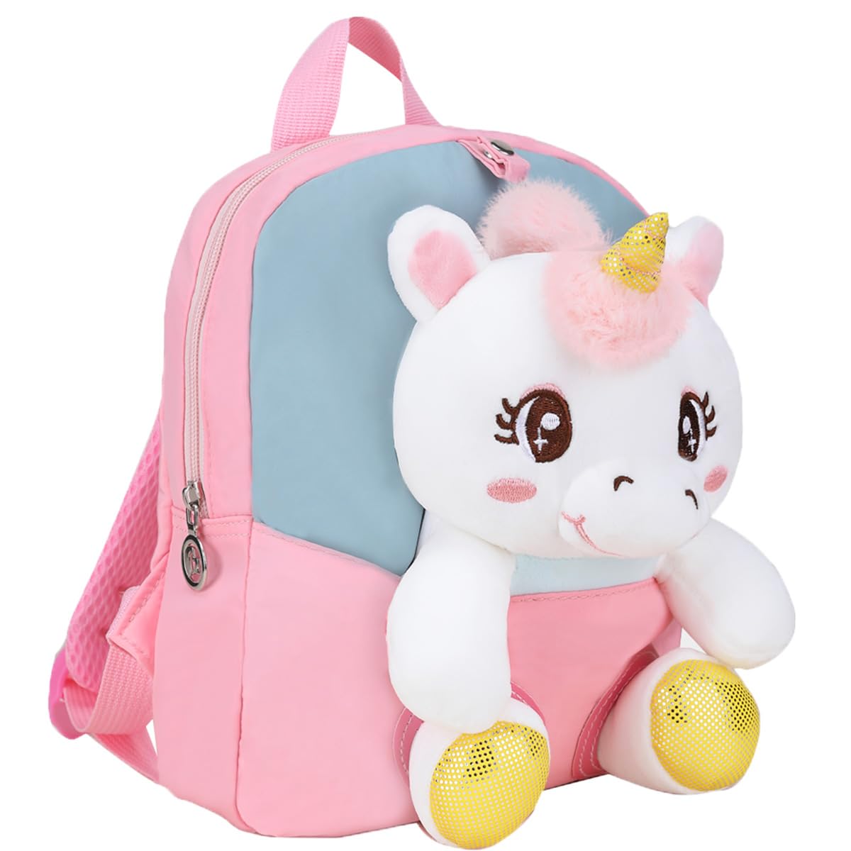 **Adorable 3D Unicorn Backpack for Kids - Cute Kawaii Toddler Bookbag for Boys & Girls, Preschool & Kindergarten, Pink Unicorn Design - Perfect for School, Travel & Daily Use**