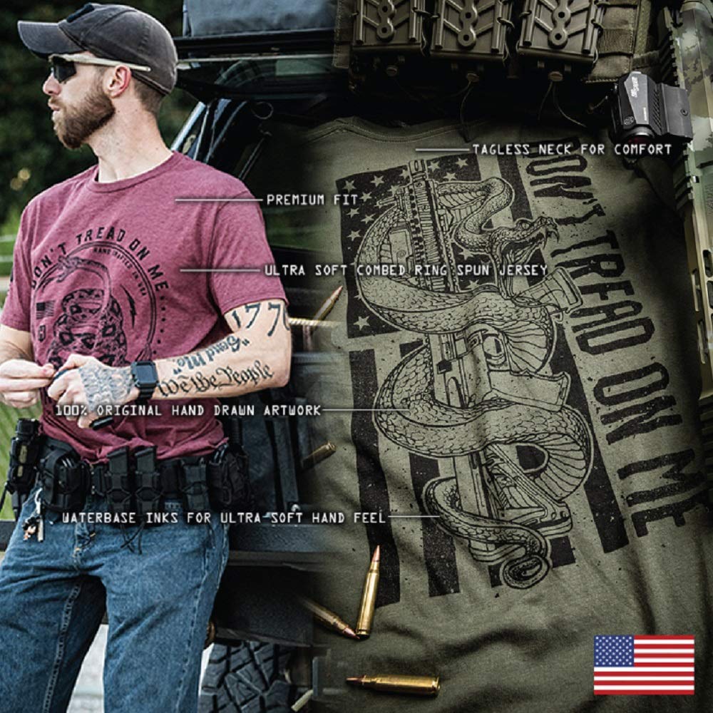 Blue Line Police Support T-Shirts for Men - Law Enforcement Apparel - Thin Blue Line Shirts for Officers, First Responders & Supporters - Perfect for Work, Duty & Everyday Wear