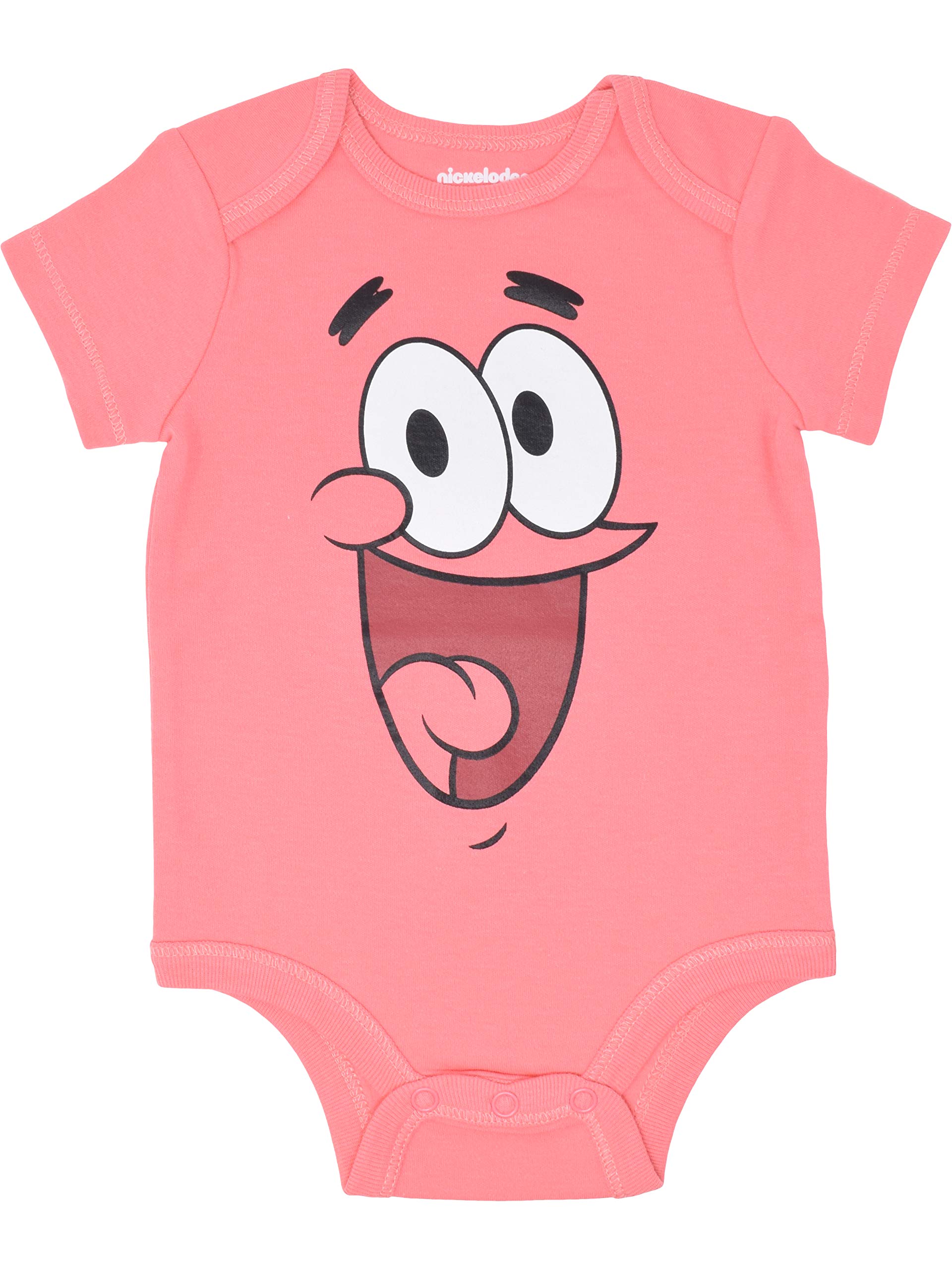 Nickelodeon SpongeBob SquarePants Baby Bodysuit - Soft Cotton Onesie for Newborn to 12 Months - Perfect for Playtime, Nursery & Family Photos