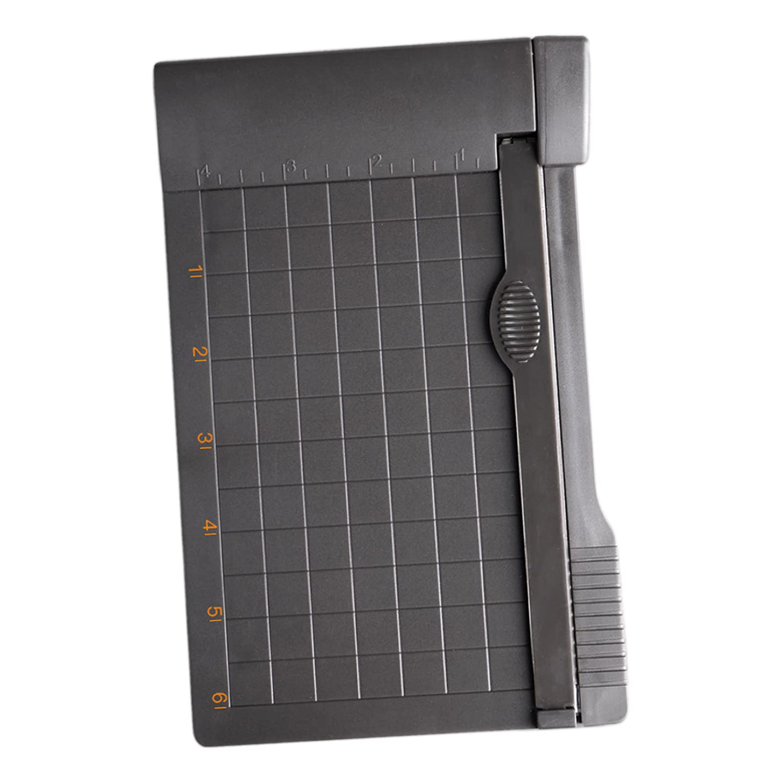 Newmind 6-Inch Portable Paper Trimmer - Precision Guillotine Cutter for Photos, Coupons, Laminated Paper | Craft, Office & School Projects | Gray Cutting Board