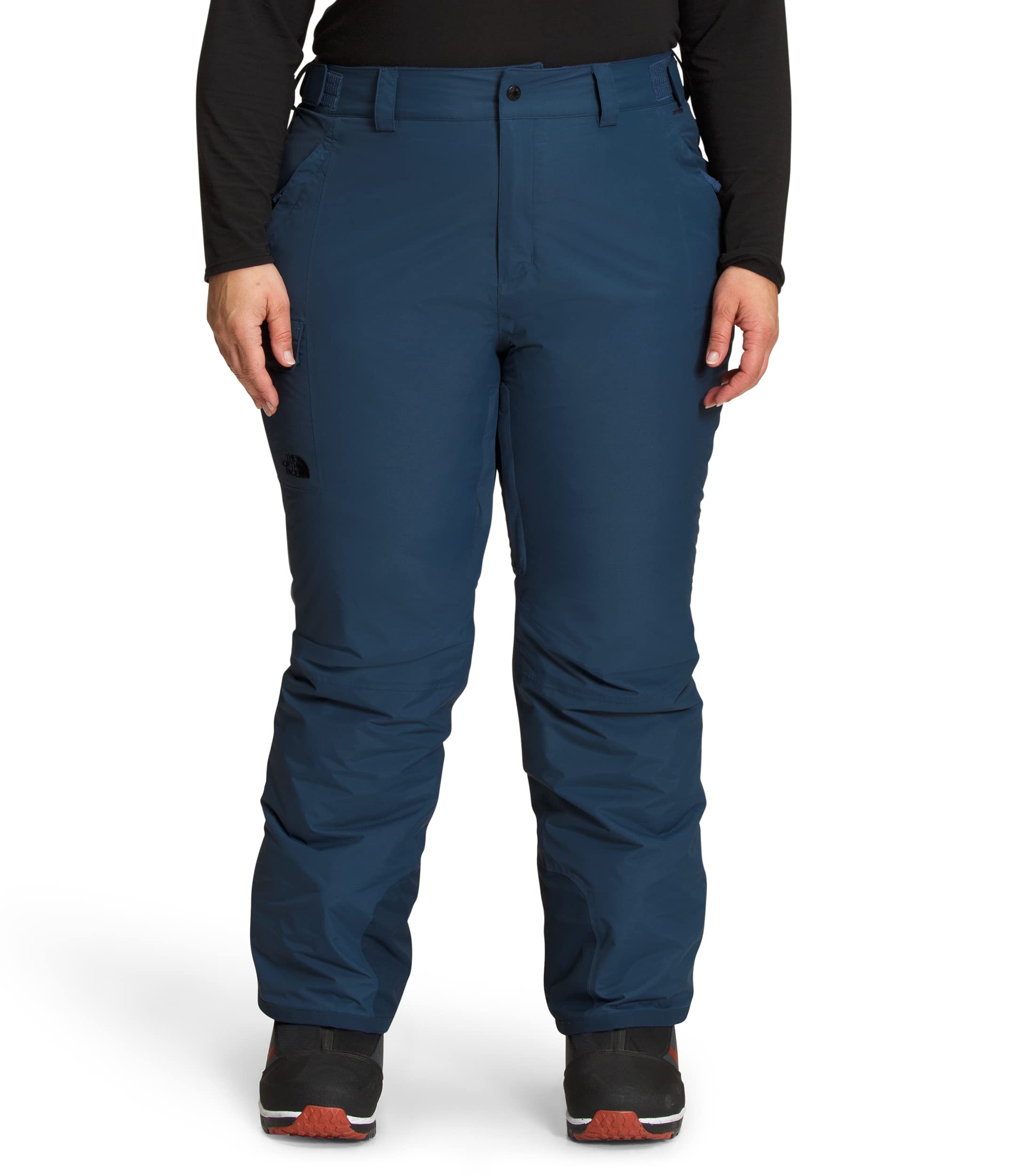 The North Face Women's Freedom Insulated Waterproof Winter Snow Pants - Warm Thermal Ski Pants for Cold Weather (Standard & Plus Size, Long) - Perfect for Skiing, Snowboarding & Outdoor Winter Activities