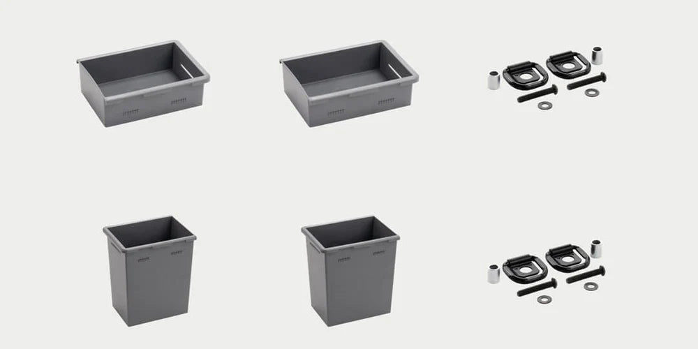 DECKED Truck Bed Drawer System for 2015+ Ford F-150, Raptor & Lightning - Heavy Duty Storage for Camping, Hunting & Work Gear