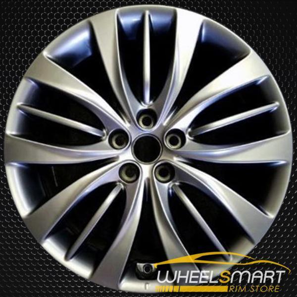 19 Inch Hyundai Genesis OEM Wheel ALY70873 (2015-2017) - Hypersilver Finish 52910B1370 - Perfect for Replacement & Custom Upgrades