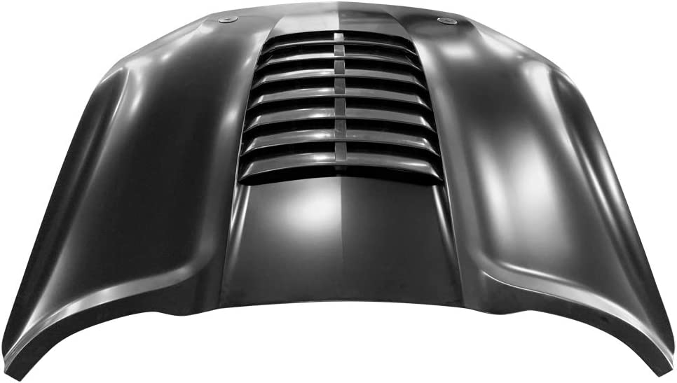2018-2023 Ford Mustang 2Dr GT500 Style Unpainted Aluminum Front Hood - Lightweight Performance Upgrade for Street Racing & Car Shows (Pick Up Only)