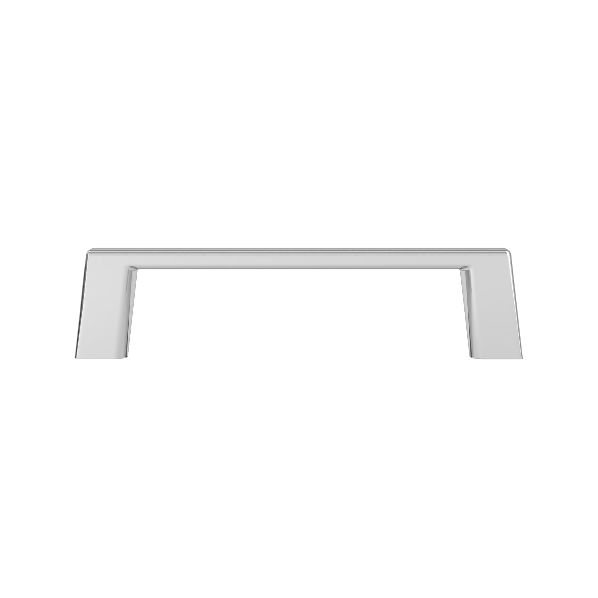 Modern Chrome Rectangular Cabinet & Drawer Pull Handle - 3 Inch (76mm) Center-to-Center - Richelieu Hardware BP10743140 Eglinton Collection - Perfect for Kitchen Cabinets, Bathroom Vanities & Furniture Upgrades