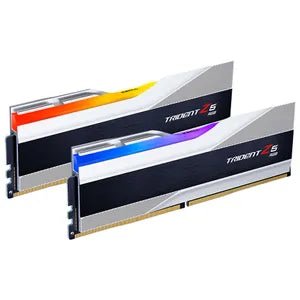 G.Skill Trident Z5 RGB 32GB (2x16GB) DDR5 6000MHz CL36 Gaming RAM - White Desktop Memory for High-Performance PC Builds & Overclocking
