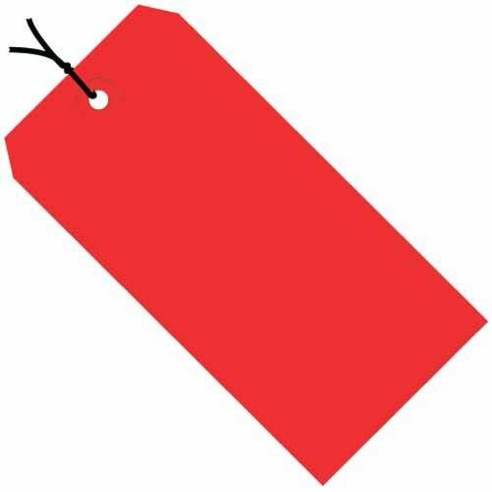 Tape Logic TLG11092E Pre-Strung Shipping Tags - 13 Pt. Cardstock, 8