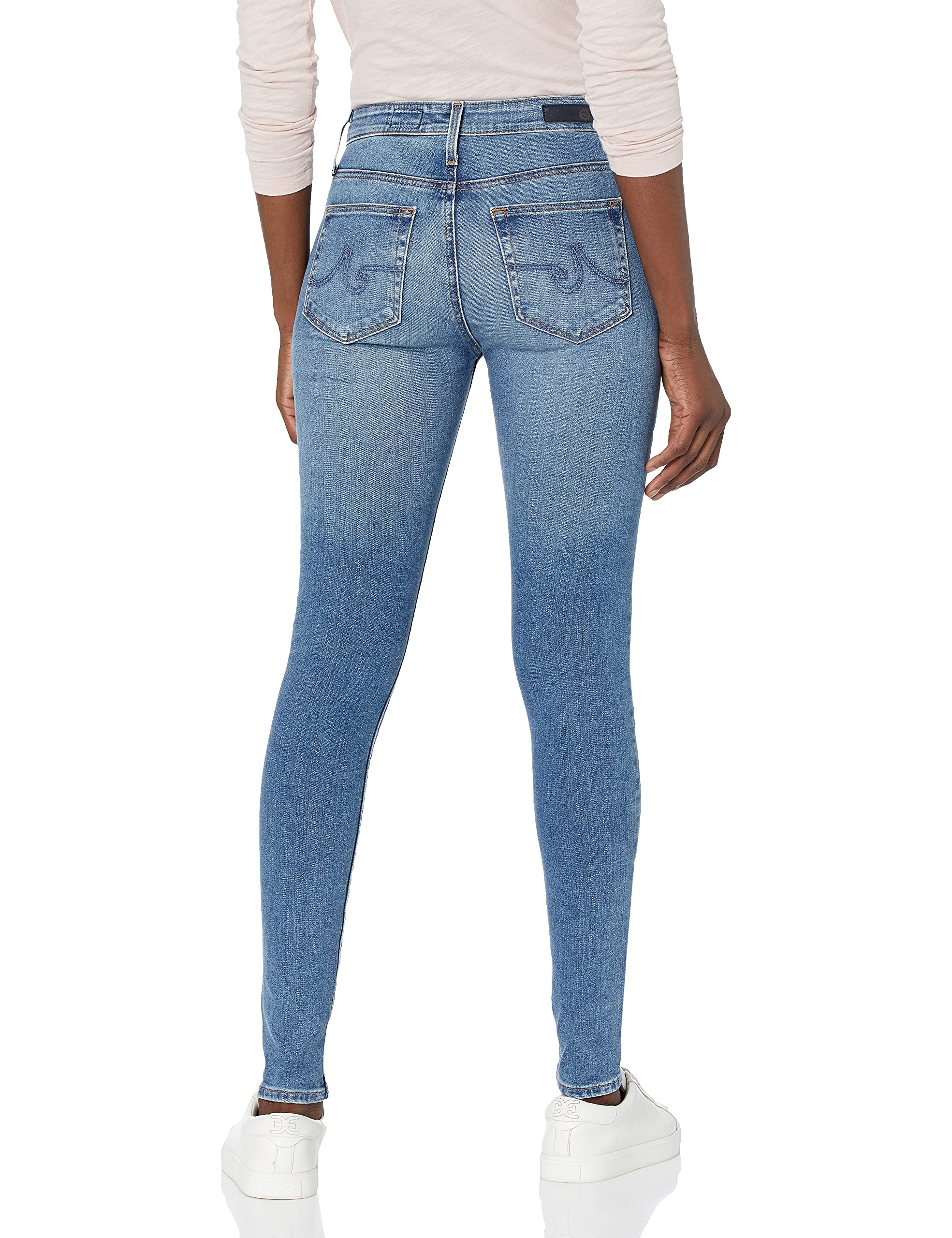 AG Adriano Goldschmied Women's The Farrah Skinny Jeans - High Waist Stretch Denim Pants for Everyday Wear & Night Out
