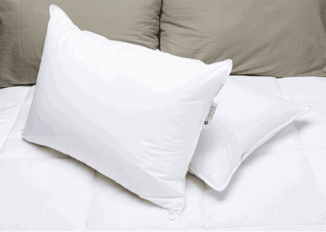 Premium Firm Blue Label Pillow for Side & Back Sleepers - Hotel Quality Support for Neck & Shoulder Pain Relief - Ideal for Home, Travel & Guest Rooms