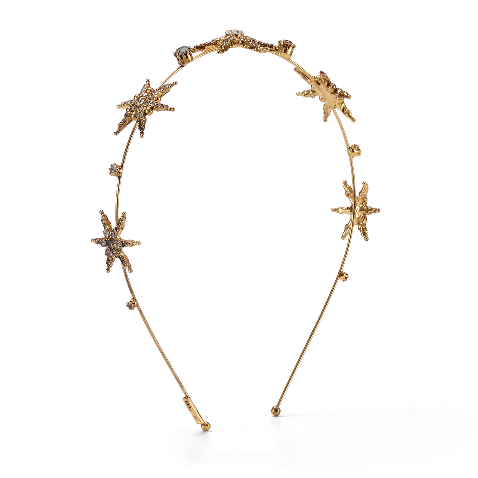 Venus Crystal Strand Headband for Women - Elegant Rhinestone Hair Accessories for Weddings, Parties & Special Occasions