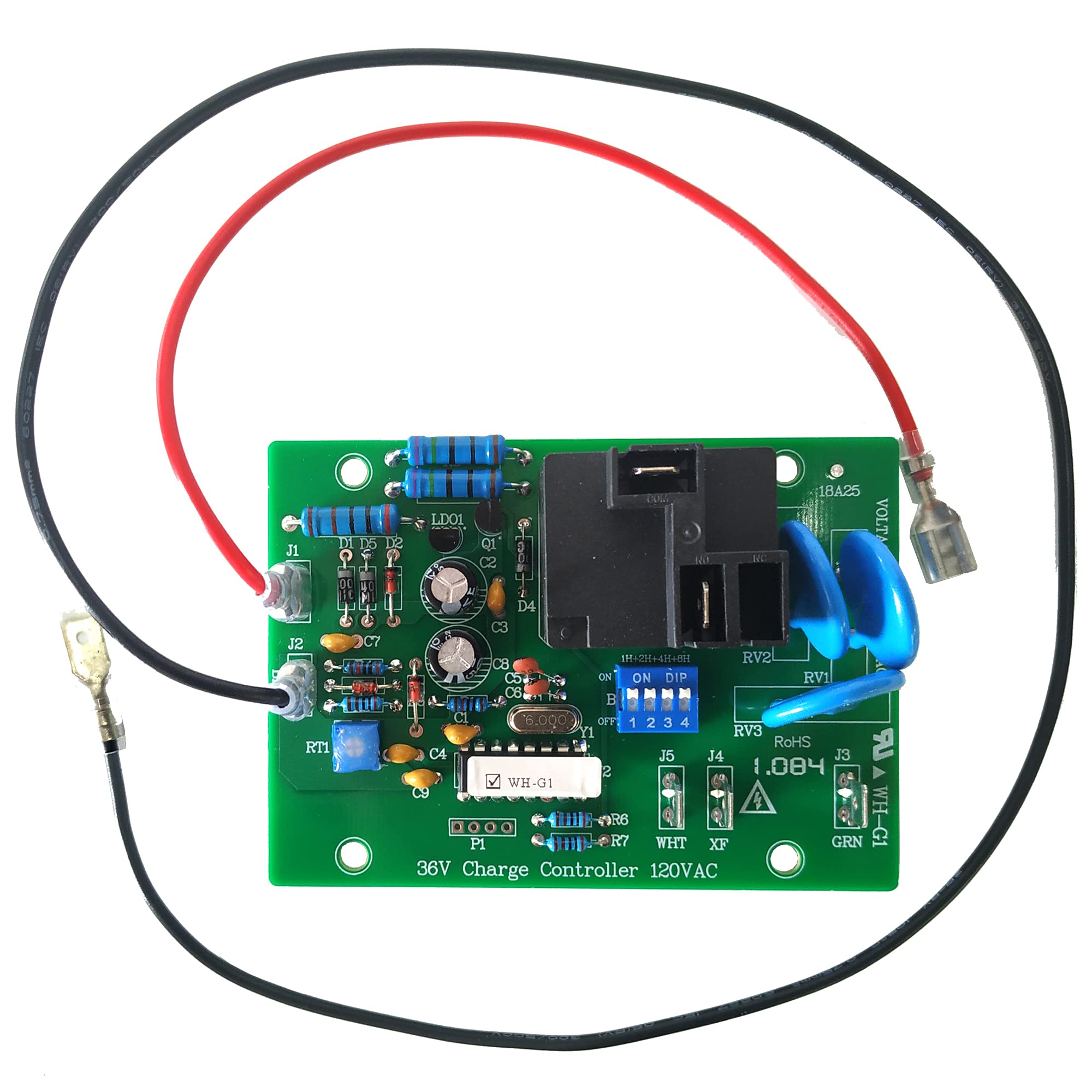 EZGO 36V Powerwise Golf Cart Charger Board - Replacement for 28667G01, 28566G01, 28566-G01, 28566-G03, 28126-G01, 28667-G01, 28126GO3 - Compatible with EZGO Golf Carts - Perfect for Battery Charging System Repairs and Maintenance