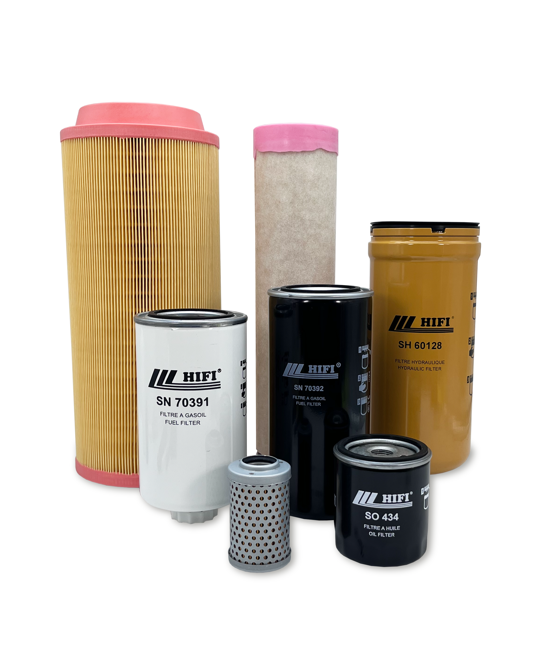 HERO® Maintenance Filter Kit for Takeuchi TB2150 Excavator - Air, Oil, and Fuel Filters Replacement Set - Perfect for Construction and Landscaping Projects