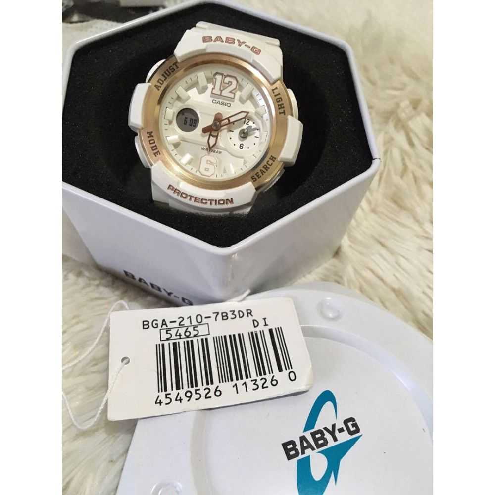 Casio Baby-G BGA-210-7B3DR Digital Sport Watch for Women - Waterproof, Shock Resistant, LED Light - Perfect for Running, Swimming & Outdoor Activities