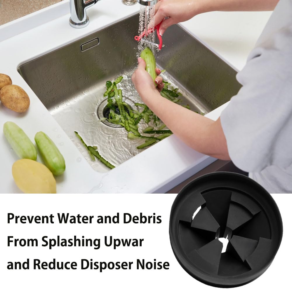 4 Pcs Garbage Disposal Splash Guard - 3 3/8