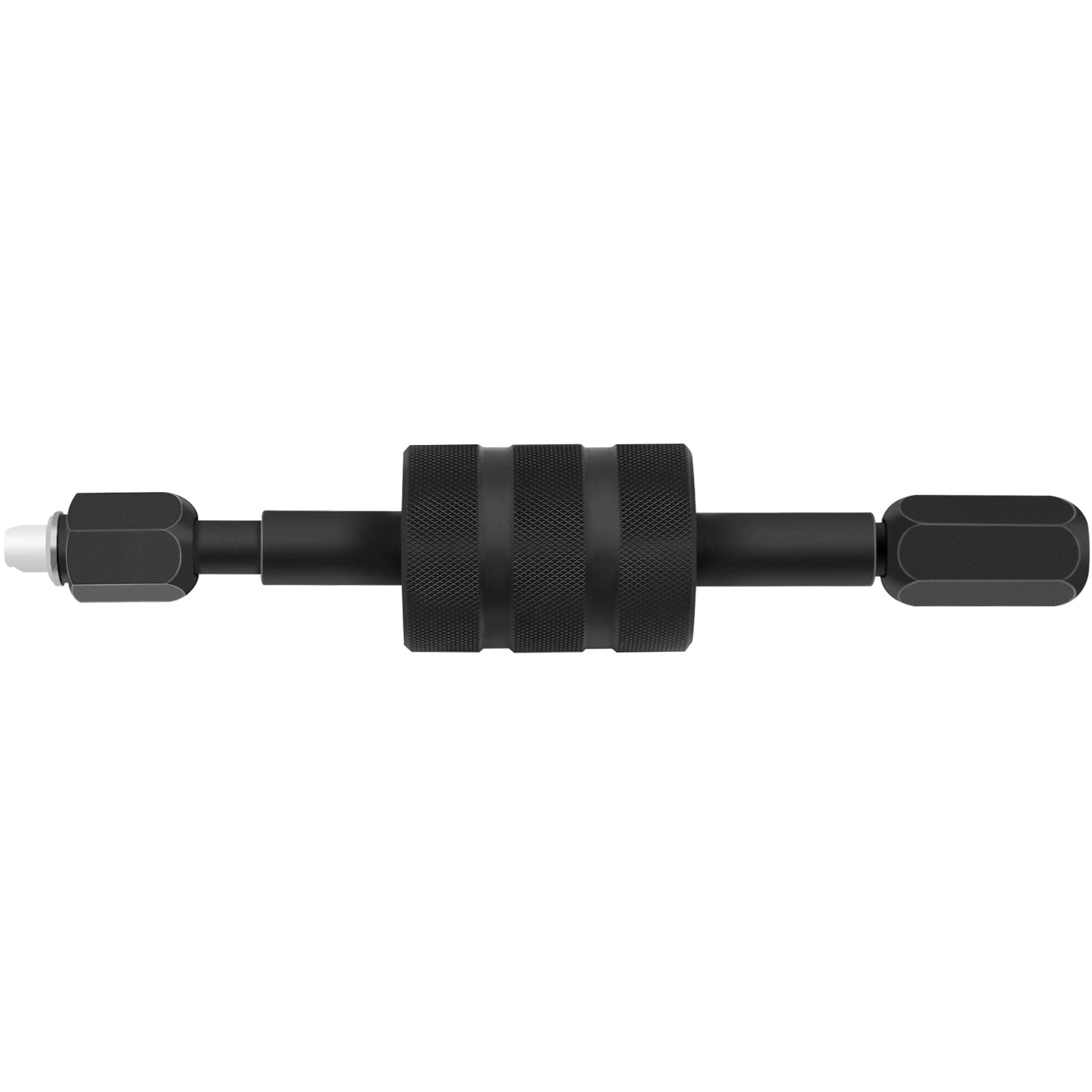 SCITOO Diesel Engine Injector Puller Tool - Common Rail Extractor with M8, M12, M14 Thread Adapters - Professional Fuel Injector Removal Kit for Diesel Trucks & Heavy Equipment Repair