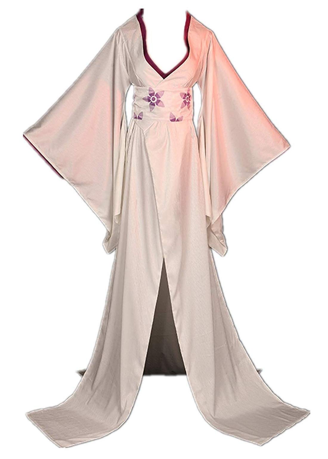 Demon Slayer Tamayo Spider Ghost Mother Cosplay Costume Kimono Outfit - Full Set for Halloween, Anime Conventions & Themed Parties