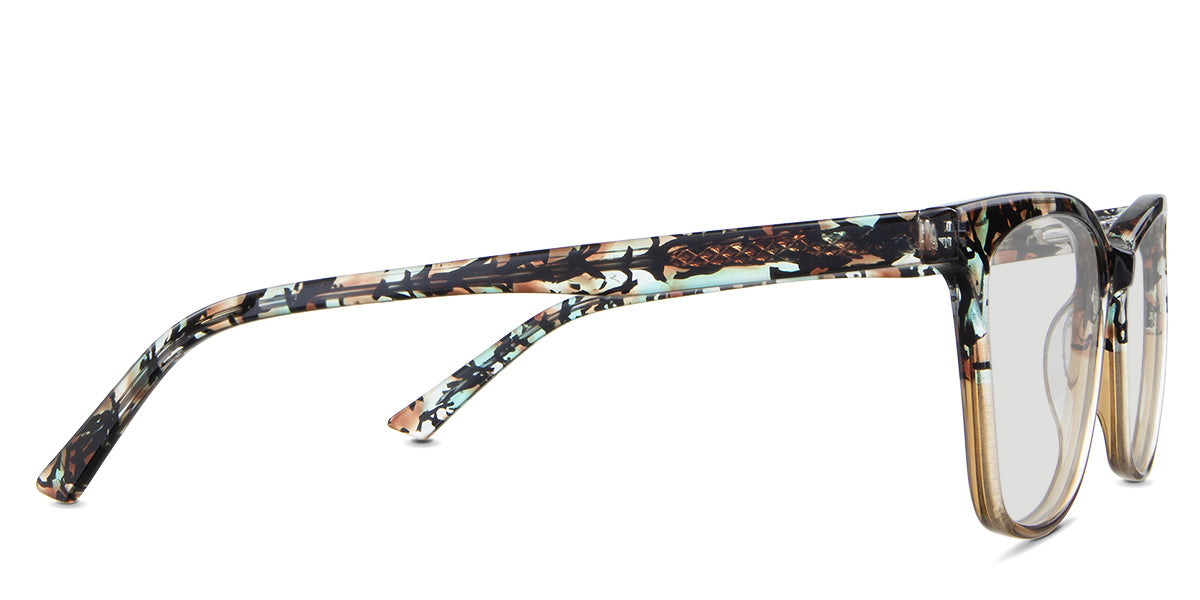 Paisley Print Women's Prescription Tinted Glasses - Stylish & UV Protection for Outdoor Activities, Driving, and Fashion Accessories