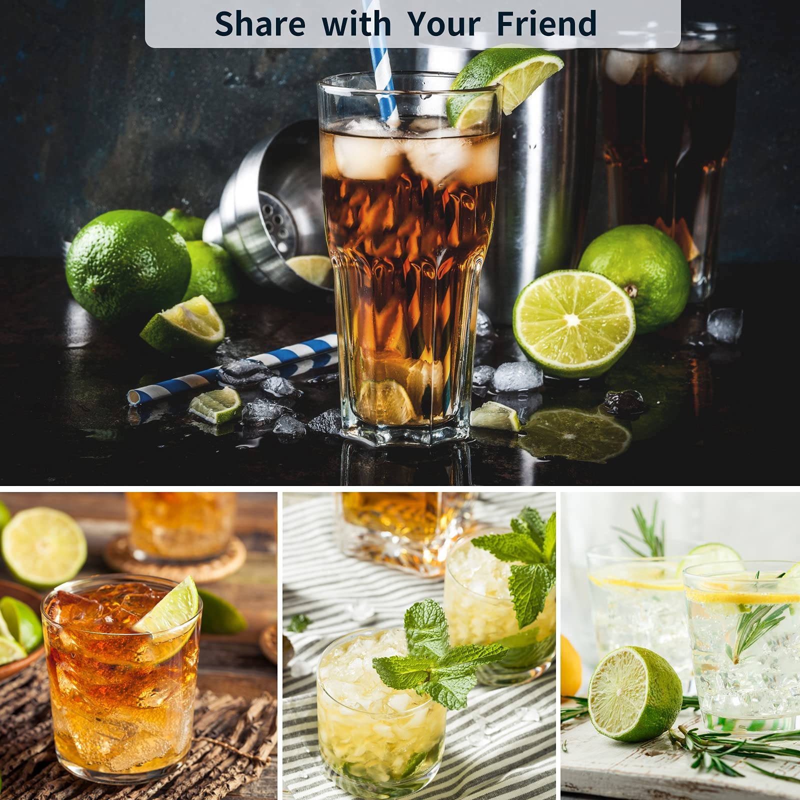 Premium Silicone Ice Cube Trays Set of 2 - BPA Free, Flexible & Easy Release with Removable Lids - Reusable Freezer Ice Molds for Whiskey, Cocktails, Baby Food & Beverages - Stackable Design for Space Saving (Bamboo Green) - Perfect for Home Bars, Parties & Daily Kitchen Use