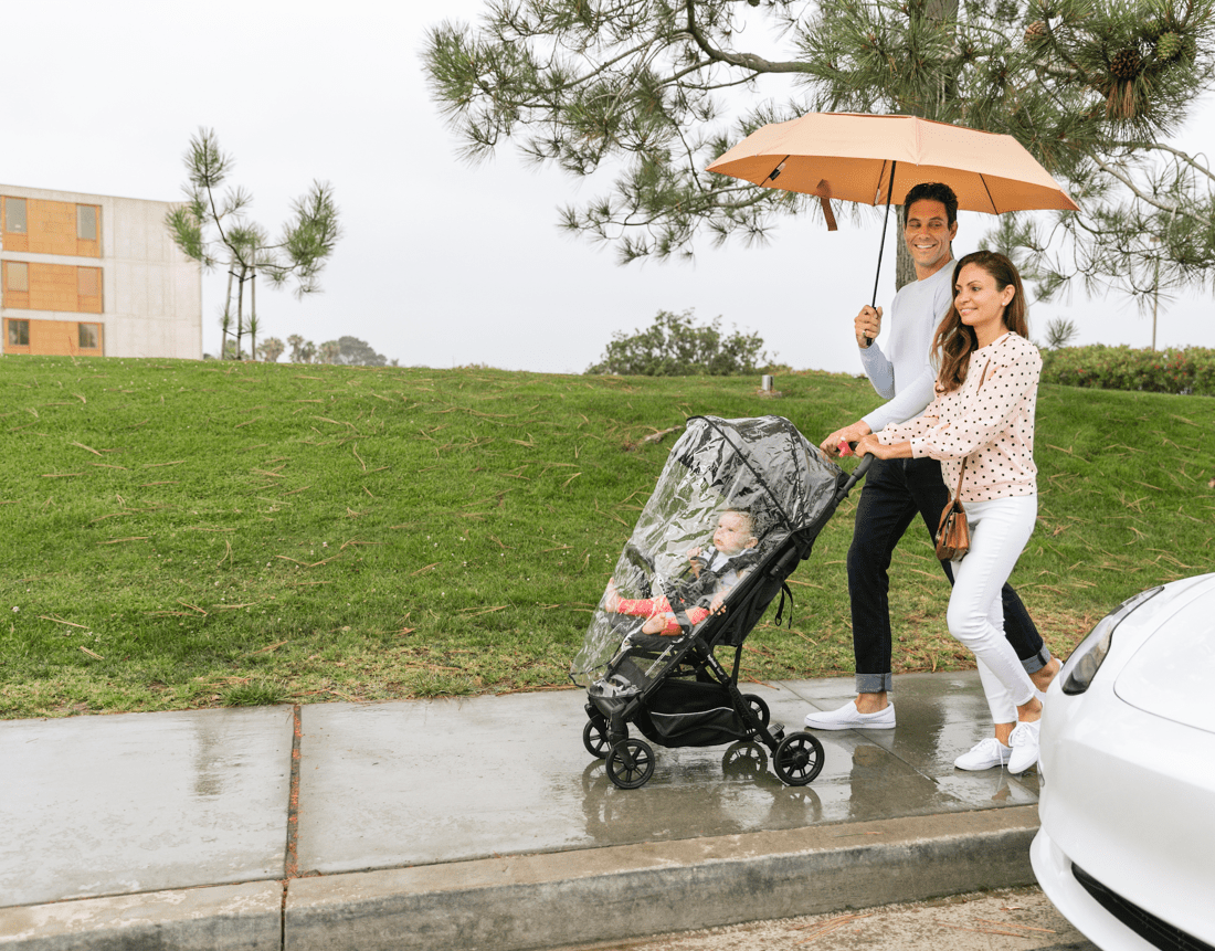 Inglesina Quid Stroller Rain Cover - Waterproof Baby Stroller Canopy for All Weather Protection - Perfect for Rain, Wind, and Sun Shade While Walking or Shopping
