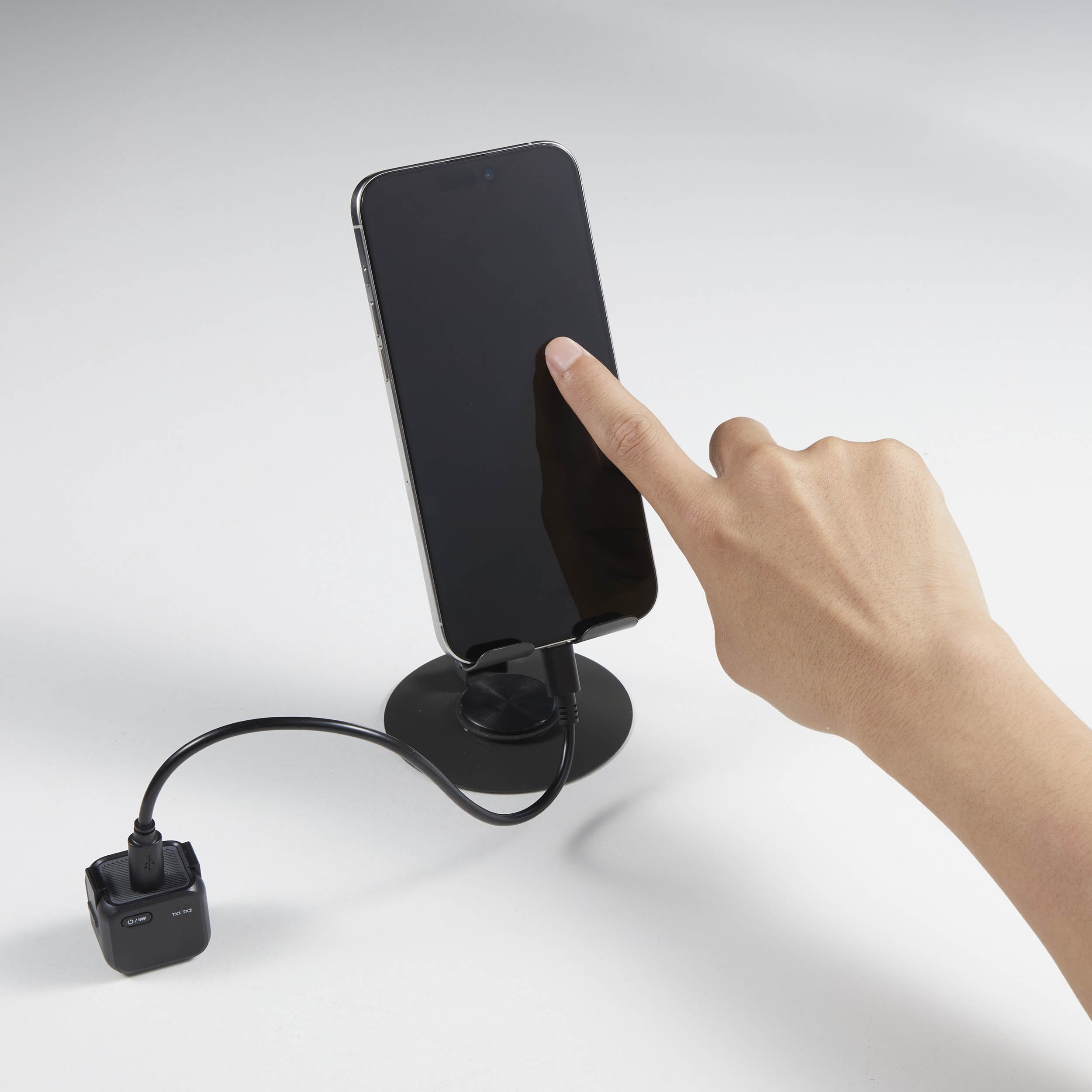 CUBE OP3 RX 2.4GHz Wireless Microphone Receiver for DJI Osmo Pocket 3 - Professional Audio Solution for Vlogging, Live Streaming & Content Creation