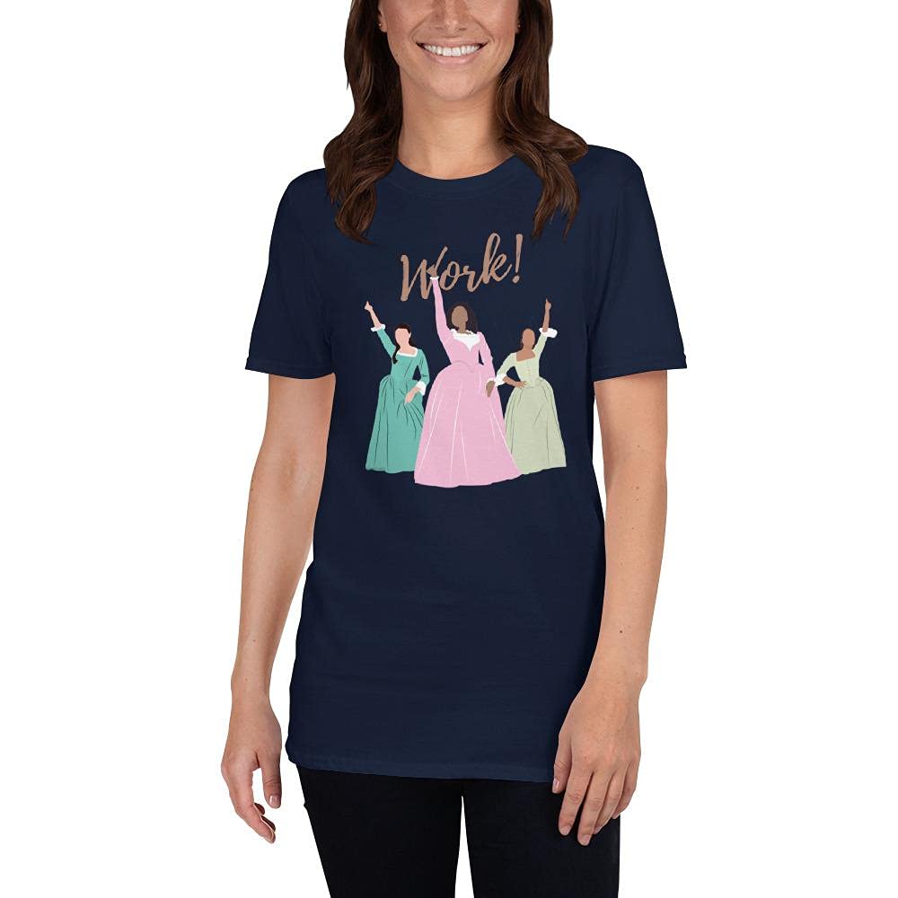 UTOPISH Hamilton Musical Merchandise - Schuyler Sisters T-Shirt for Theater & Broadway Fans | Full Color Graphic Tee | Perfect Gift for Hamilton Lovers, Theater Costume Party & Broadway Show Outfit