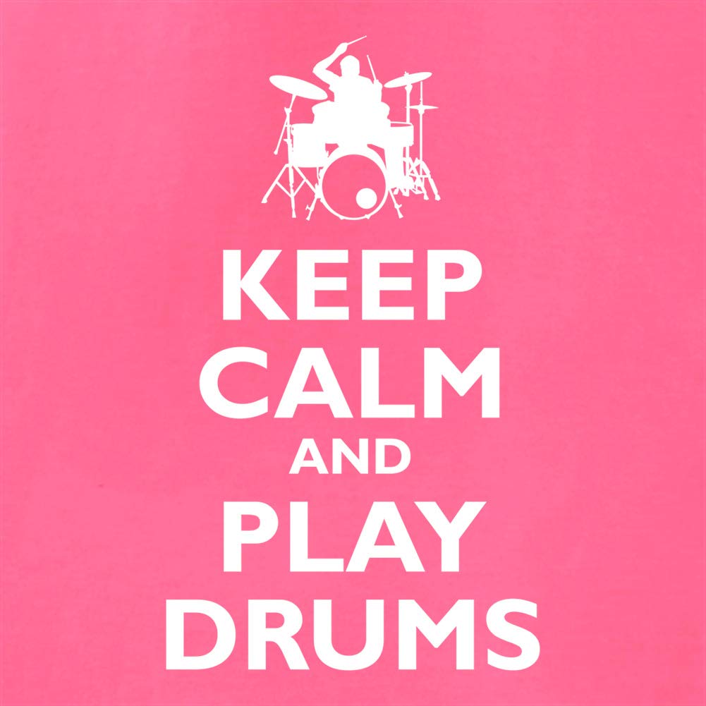 Keep Calm and Play Drums - Kids' Pullover Hoodie for Music Lovers | Soft & Comfortable Drumming Hooded Sweatshirt for Boys & Girls | Perfect for Music Class, Band Practice & Casual Wear