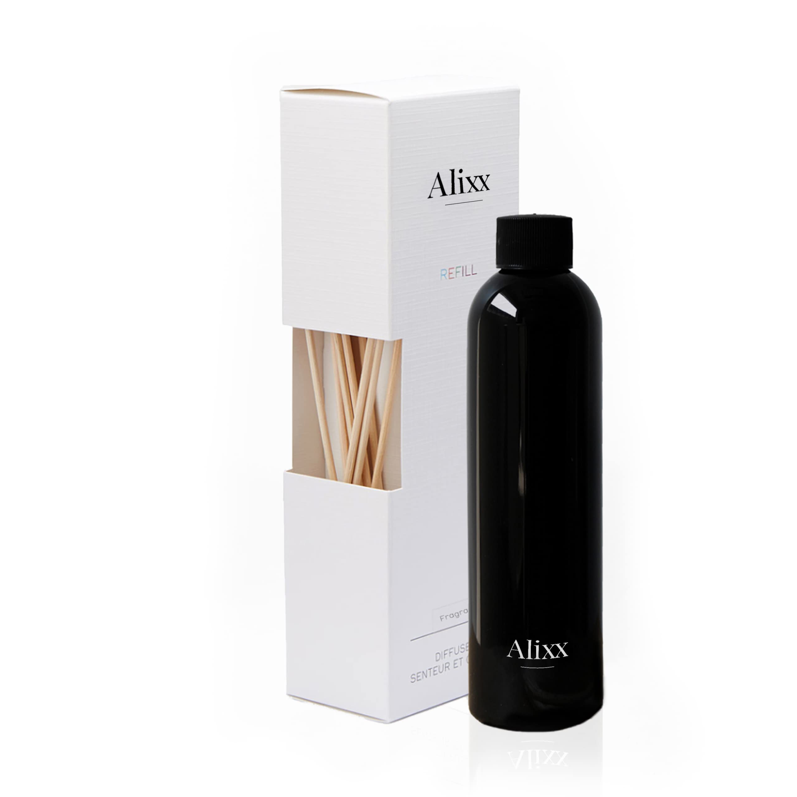 Premium Jasmine & Rose Scented Essential Oil Diffuser Set - Glass Aromatherapy Diffuser for Home, Office, Spa & Yoga Relaxation