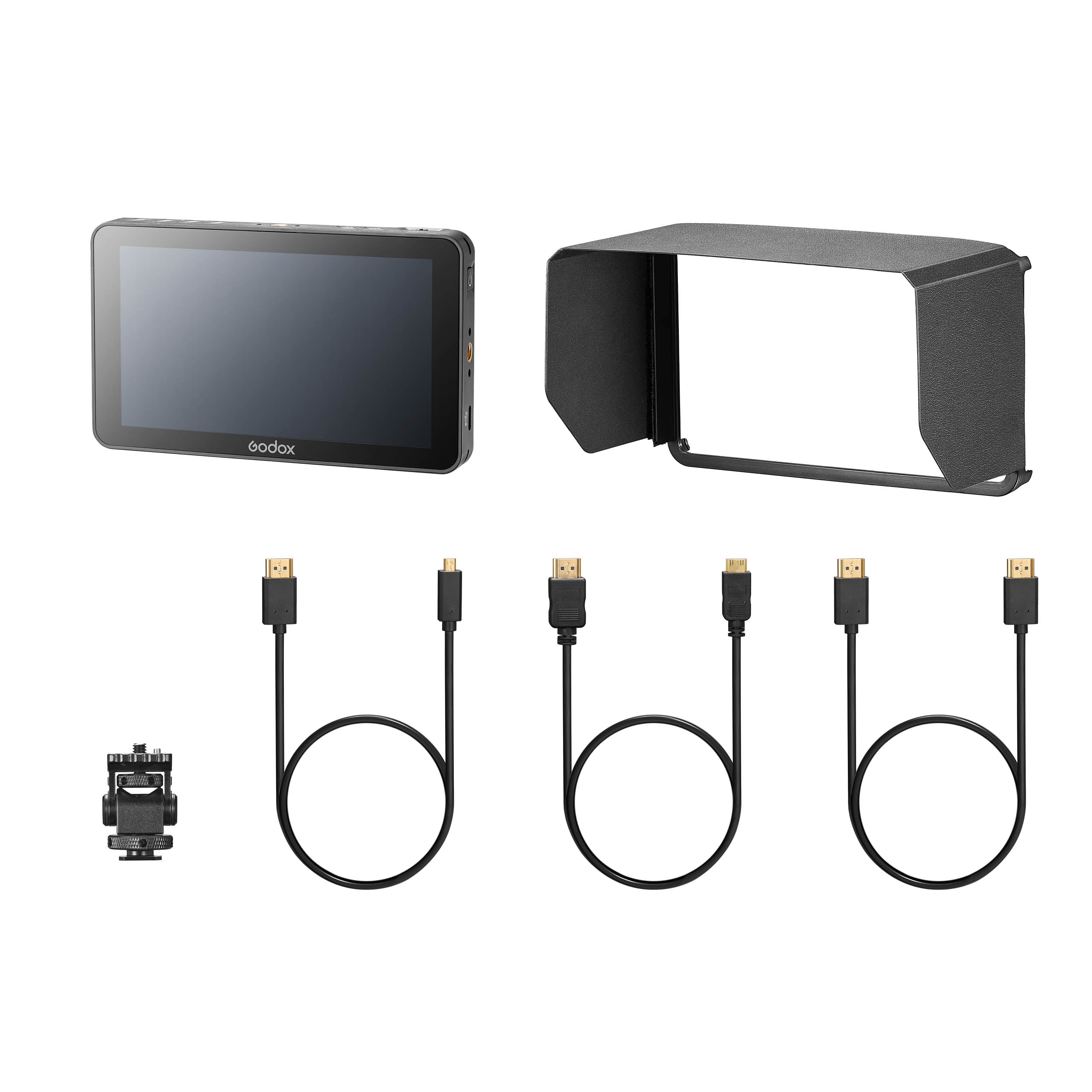 GM6S Ultra Bright 1200nit 4K HDMI Field Monitor for DSLR Camera - Professional On-Set Video Monitoring for Filmmaking & Photography