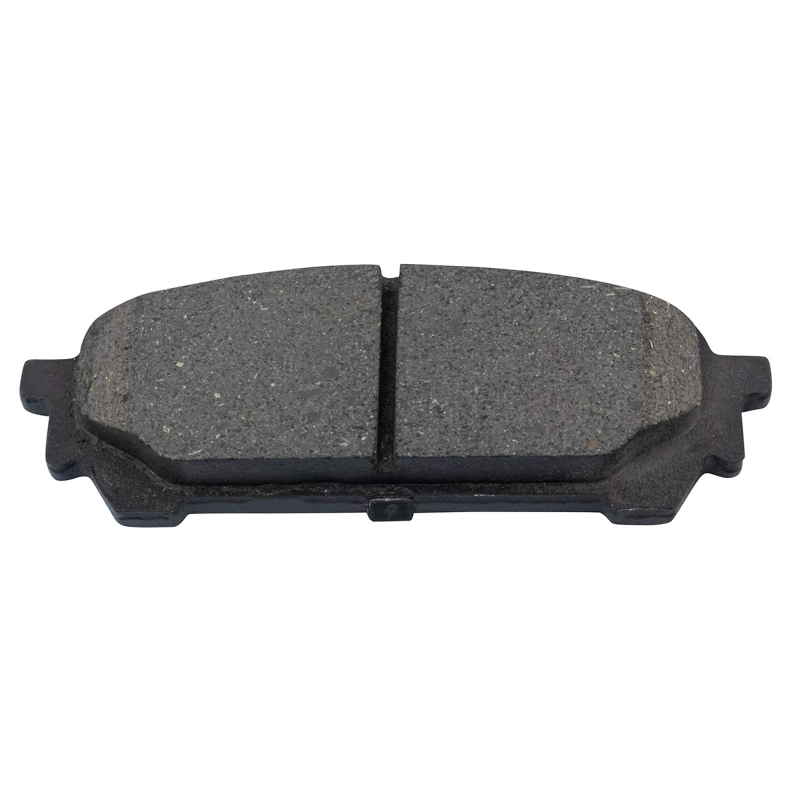 TRQ Rear Ceramic Brake Pads & Performance Rotor Caliper Kit - Compatible with Subaru Impreza, WRX, Legacy | Low Noise, High Durability | Perfect for City Driving & Performance Upgrades