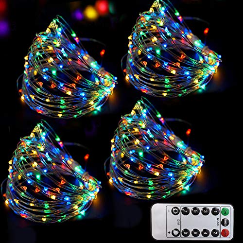 .Multi Color Glow - Silver Wire