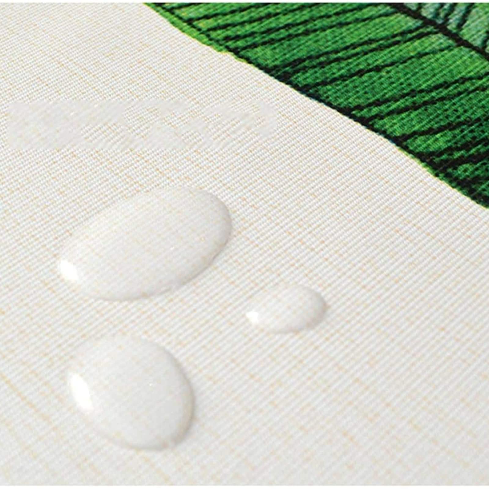 Waterproof Round Vinyl Tablecloth with Elastic Edge - Non-Slip Wrinkle-Free Table Cover for Outdoor Small Tables (20 inch/50cm) - Perfect for Patio, Kitchen, Dining Room & Picnic Use