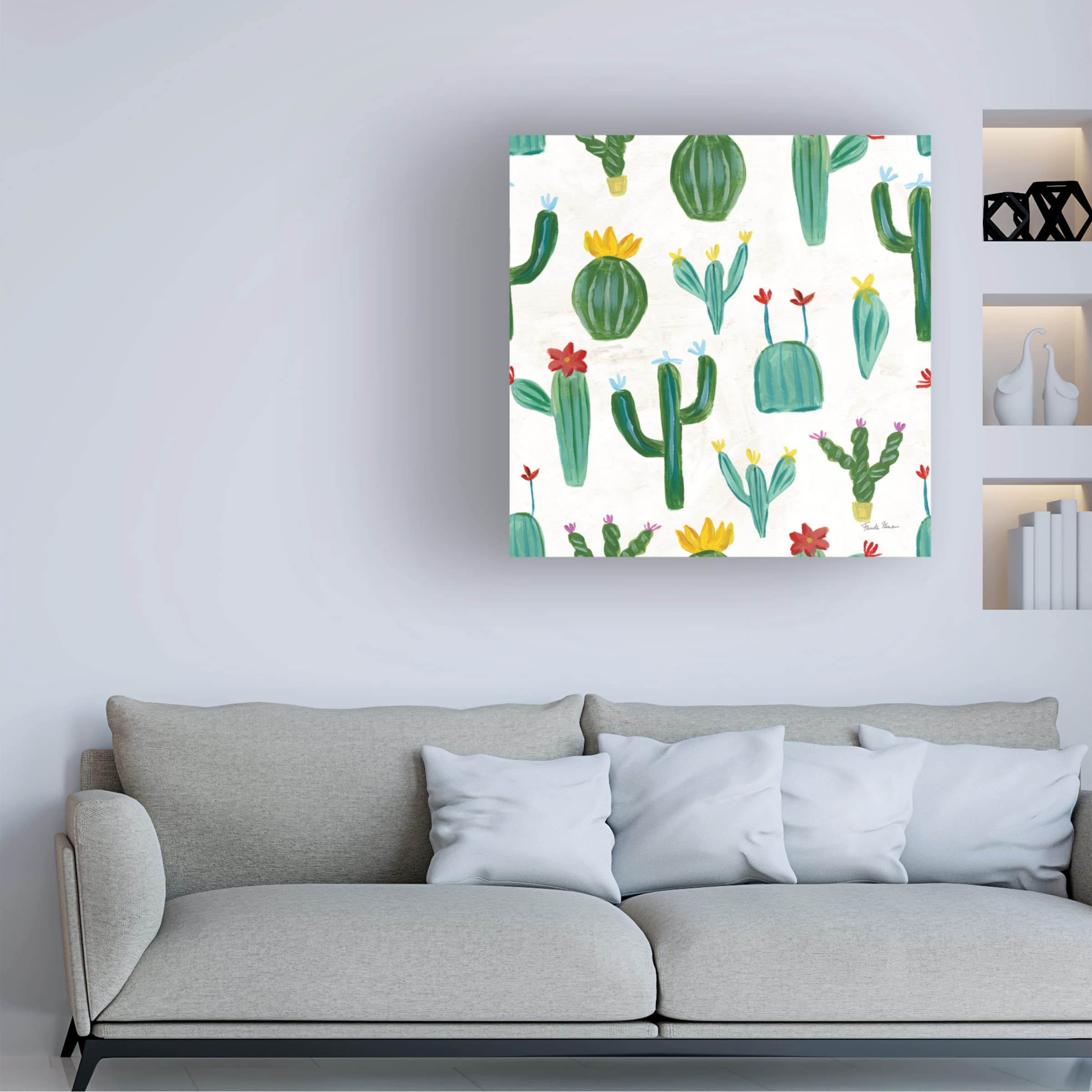 Trademark Fine Art 'Aretta' Canvas Painting by Avery Tillmon - Modern Abstract Wall Art for Living Room, Bedroom & Office Decor
