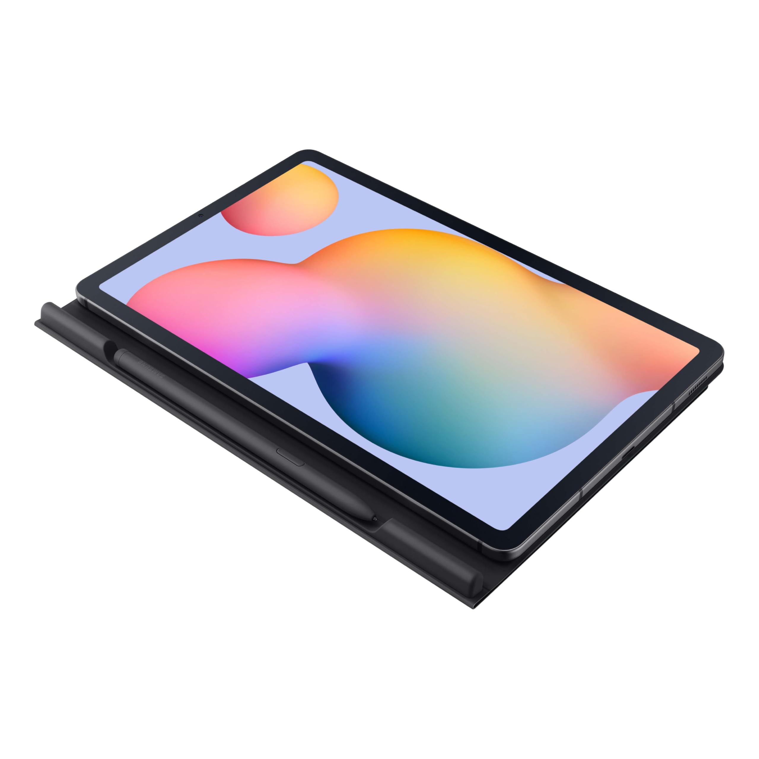 SAMSUNG Galaxy Tab S6 Lite Case - Lightweight Magnetic Stand Cover with 2 Viewing Angles, Screen Protector for Tablet (US Version, EF-BP610PJEGUJ, Oxford Gray) - Perfect for Work, Study & Entertainment