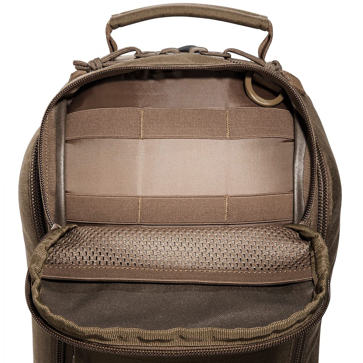 Tasmanian Tiger Modular Sling Pack 20L - Coyote Tactical Backpack for Outdoor Adventures, Hiking & Travel | Durable & Lightweight Shoulder Bag
