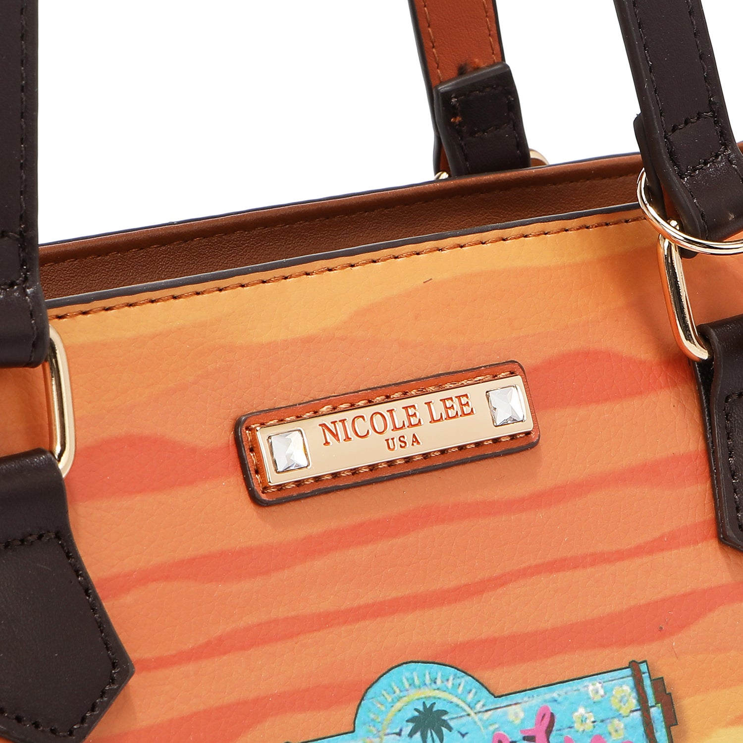 Stylish SUN AND SAND 3-Piece Women's Handbag Set with Crossbody Bag & Wallet - Perfect for Travel, Shopping, and Everyday Use