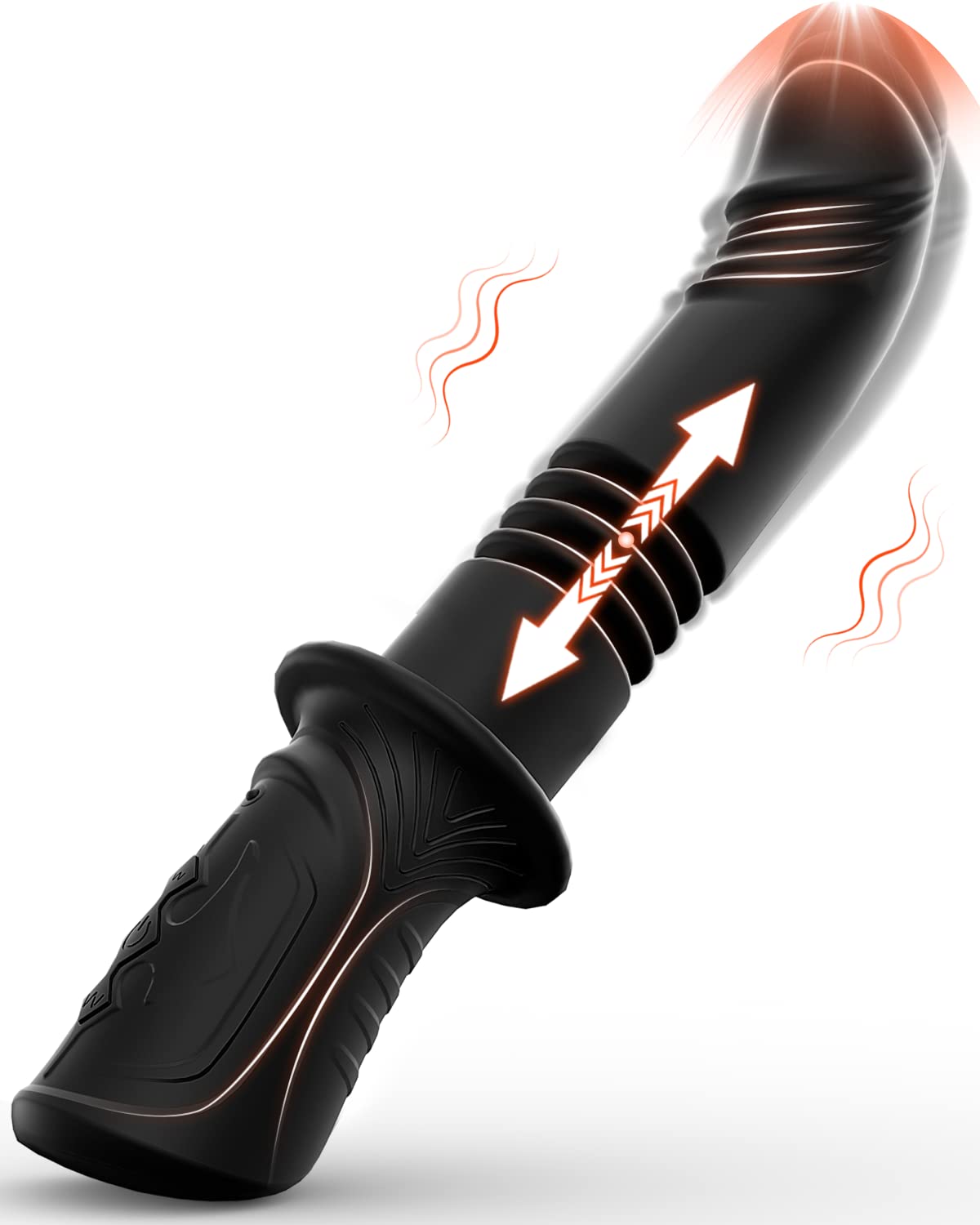 Best Women's Vibrator for Clitoral & G-Spot Stimulation - 10 Vibration Modes & 3 Thrusting Speeds - Realistic Dildo with Anal Wand & Bullet - Perfect for Solo Play, Couples & Sensual Exploration