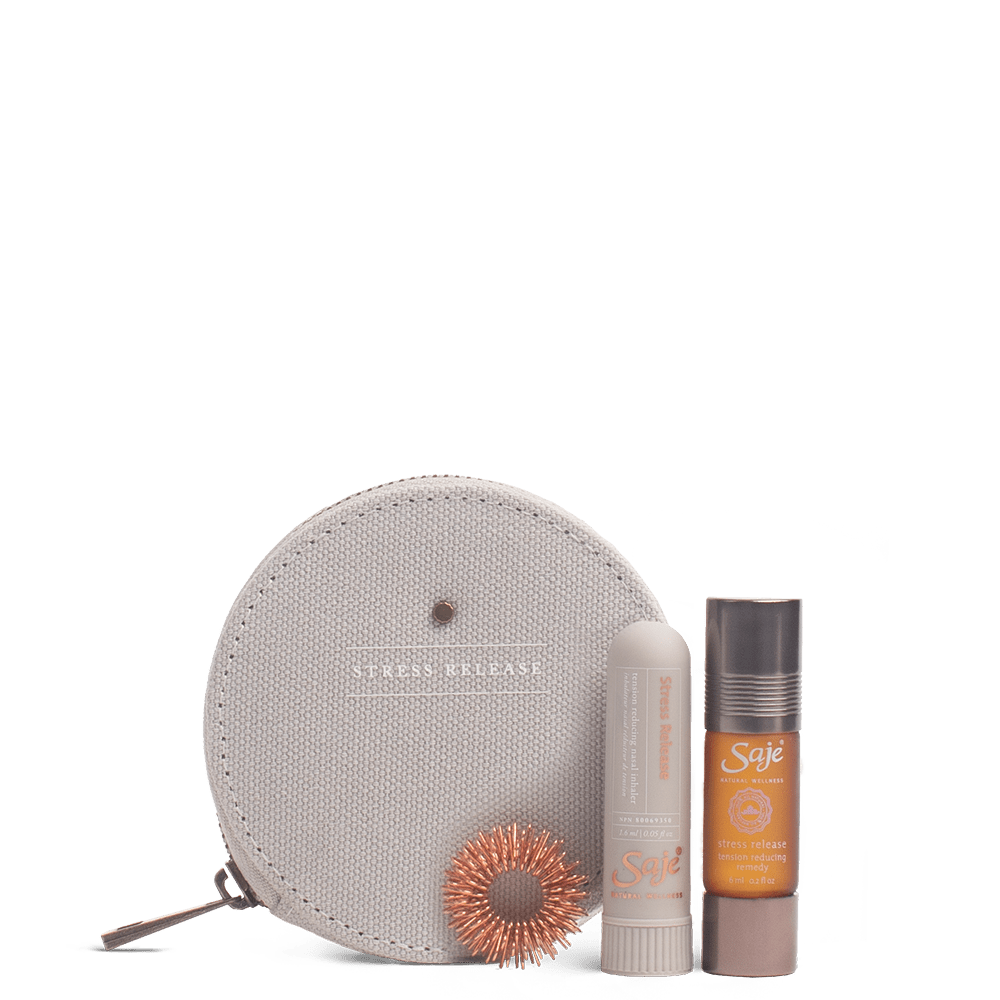 Stress Relief Relaxation Kit - Essential Aromatherapy & Massage Tools for Anxiety Relief, Meditation & Self-Care at Home or Office