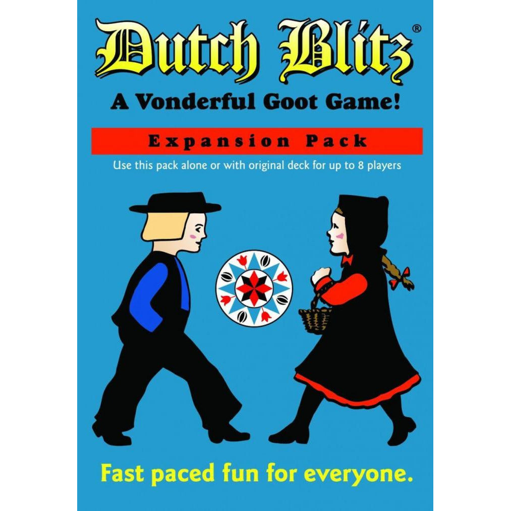 Dutch Blitz Expansion Pack - Fast-Paced Card Game Add-On for Family Game Nights & Parties | Compatible with Original Dutch Blitz Deck