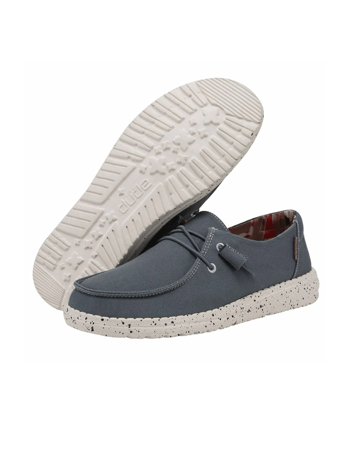 Hey Dude Women's Wendy Comfortable Slip-On Shoes in Sky Blue - Perfect for Casual Wear, Travel & Everyday Comfort