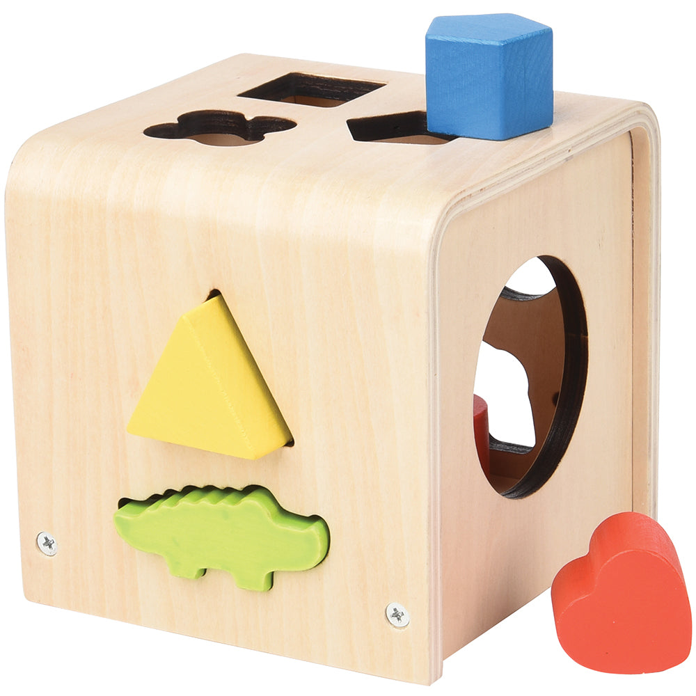 Wooden Animal & Shape Sorter Toy for Toddlers - Montessori Learning & Early Education Activity - Perfect for Daycare, Preschool & Home Playtime