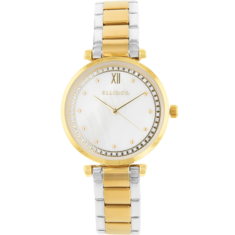Ellis & Co Women's Fashion Watch - Elegant Analog Wristwatch with Stainless Steel Band for Everyday Wear & Special Occasions