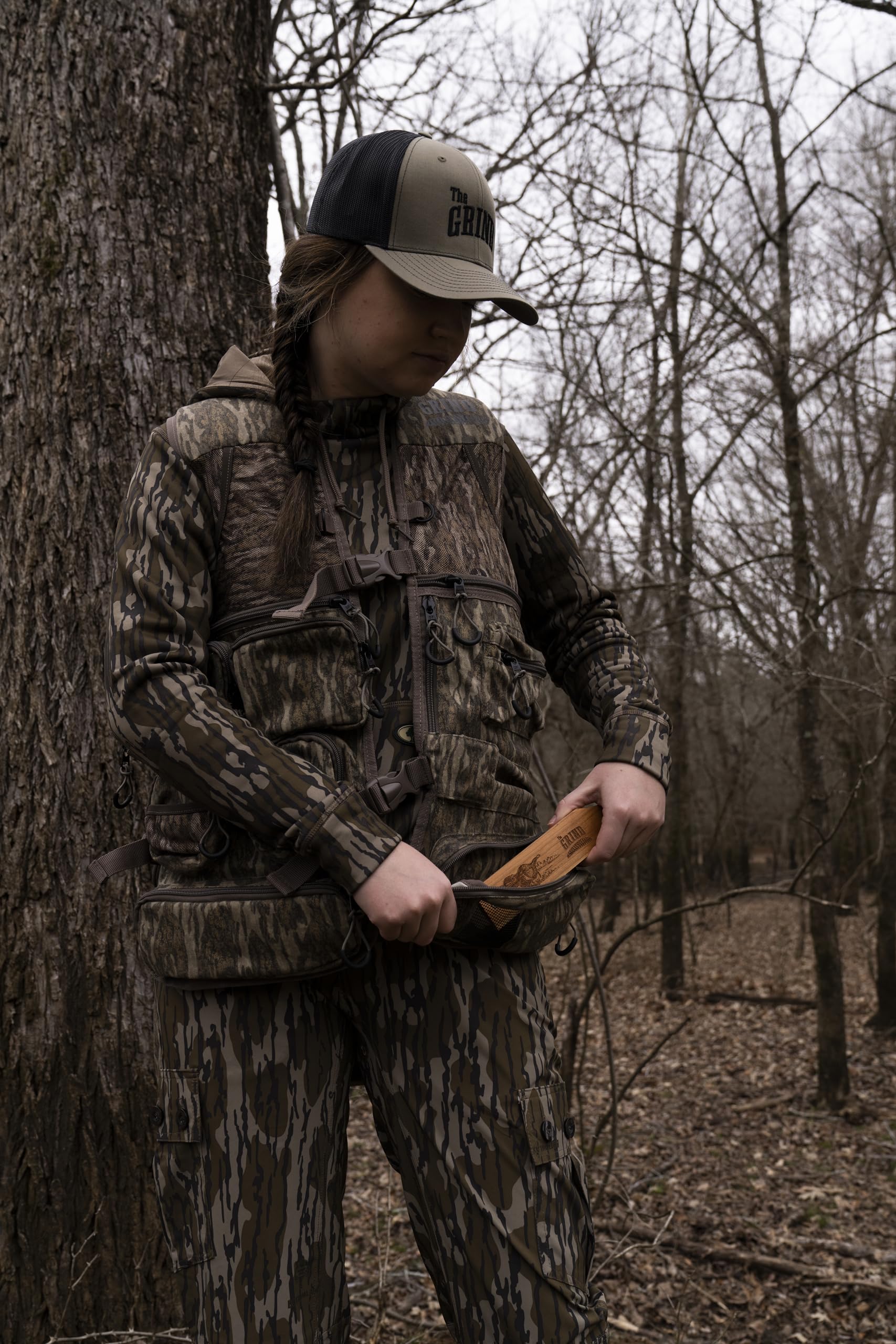 Premium Wooden Turkey Box Calls - The Grind Box Calls for Novice & Pro Hunters | Durable, Multiple Sizes & Designs | Perfect for Hunting, Training & Outdoor Adventures