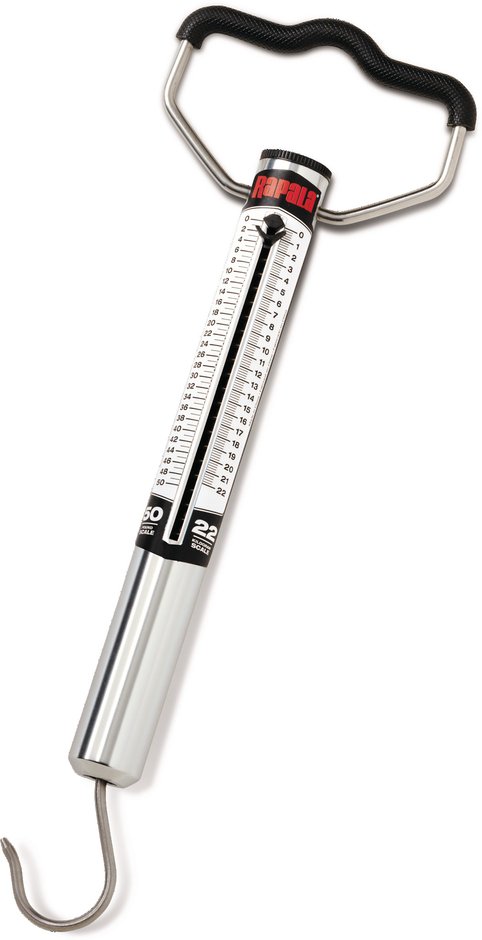 Rapala Spring Drag Fishing Scale - High Precision Digital Fish Weighing Scale for Anglers - Perfect for Freshwater & Saltwater Fishing, Boat, Kayak, and Shoreline Use