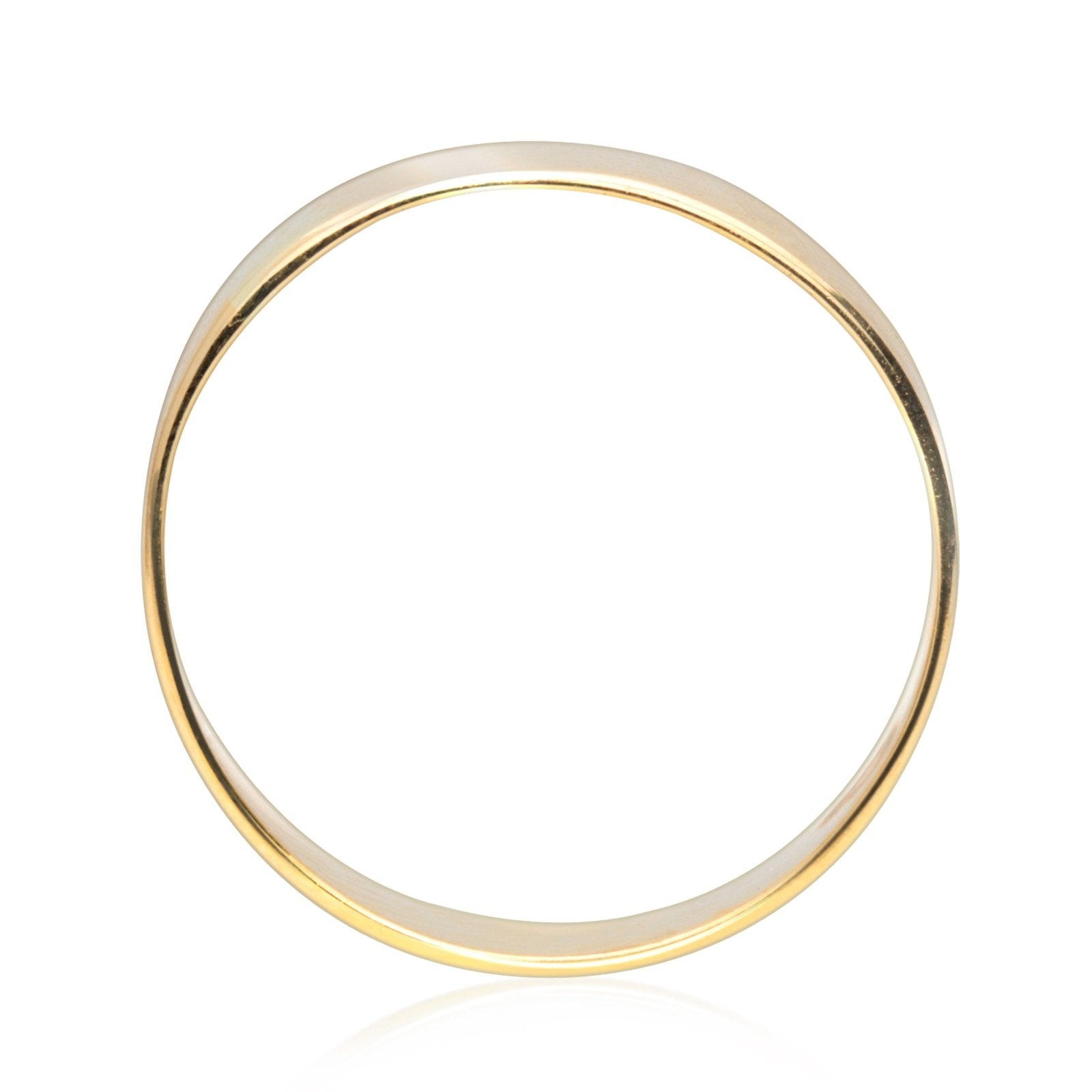 14K Solid Yellow Gold Classic Thick Band Ring for Men & Women - Perfect for Weddings, Anniversaries, and Everyday Luxury Jewelry