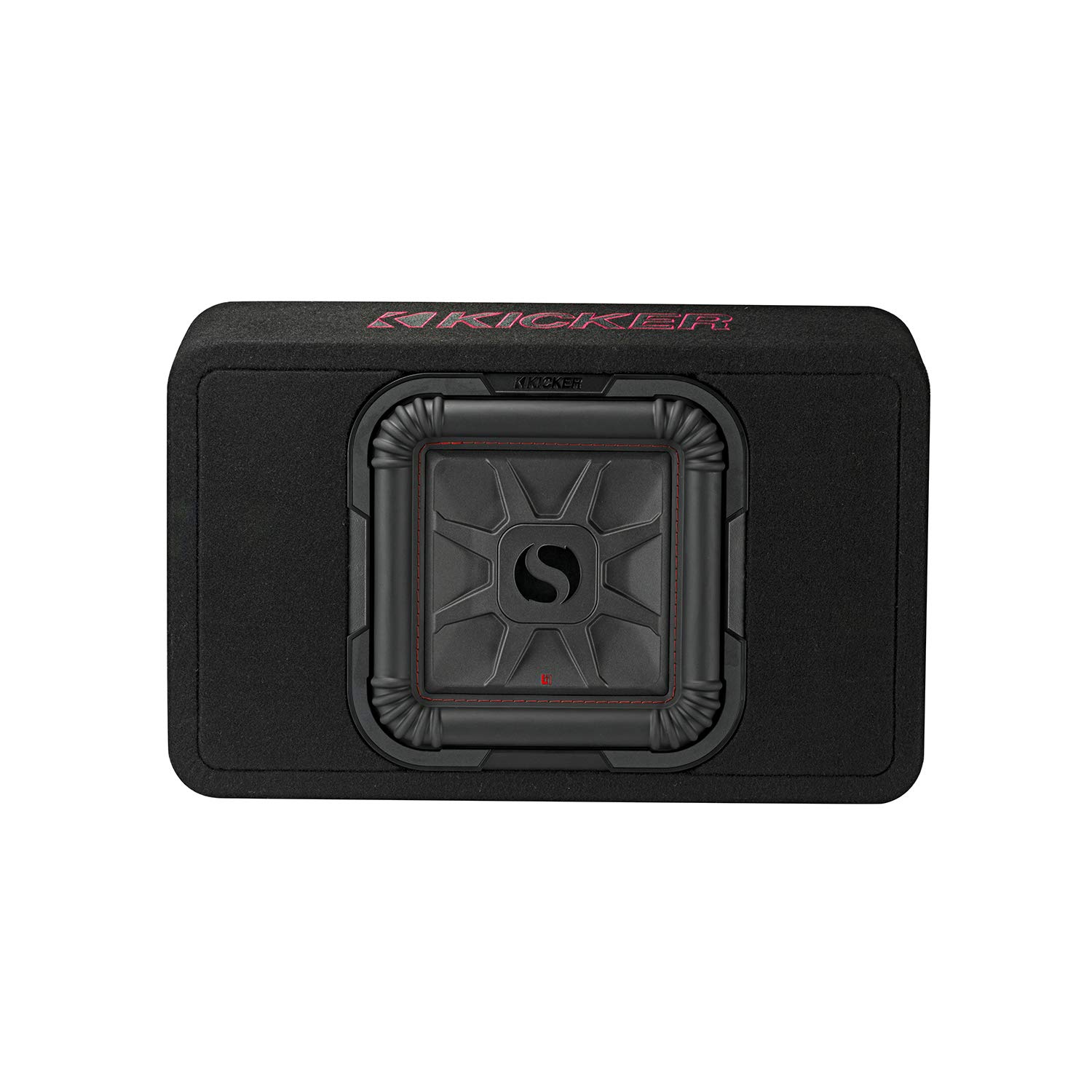 Kicker 46TL7T102 TL7T 10-Inch (25cm) Slim Solo-Baric Subwoofer - 2-Ohm Impedance, 500W RMS Power - Perfect for Car Audio Systems & Bass Enhancement