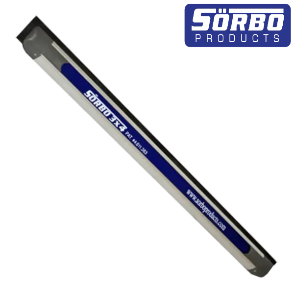 Sorbo Quicksilver Window Cleaning Channels with Plug - Premium Window Track Cleaner for Sliding Glass Doors & Windows - Perfect for Home & Office Maintenance