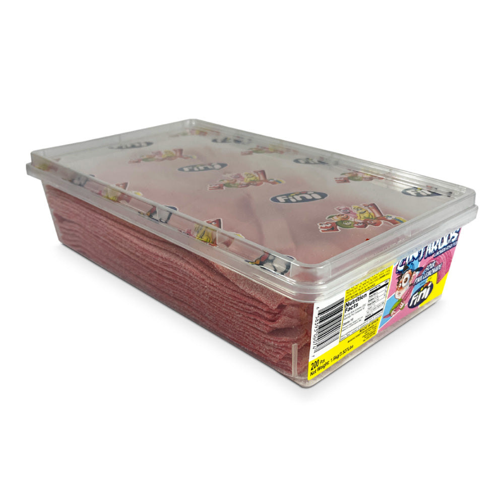 Mint Pink Lemon Licorice Belts Candy - 200 Count Bulk Candy Tub - Sweet & Tangy Flavor for Parties, Movie Nights & Office Snacks