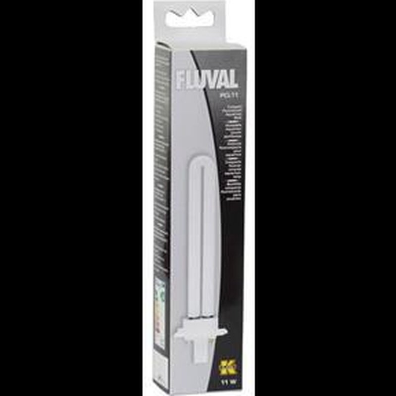 Fluval Mini Power Compact Lamp Light Bulb 11W - Energy Efficient Aquarium Lighting for Freshwater & Saltwater Fish Tanks - Perfect for Plant Growth and Coral Reef Tanks
